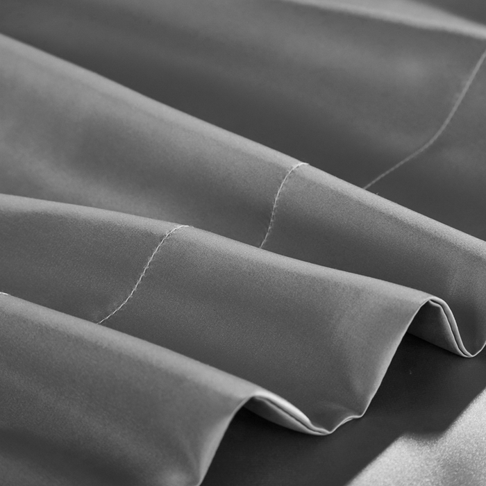 91家纺网 家纺一手货源 找家纺 （总）赫本真丝馆 2025新款素色全真丝系四件套