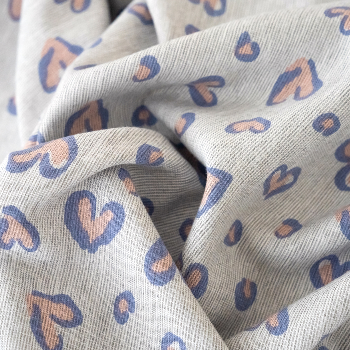 91家纺网 家纺一手货源 找家纺 竹合家纺 2025秋冬新款加厚磨毛色织暖绒系列针织四件套高克重 豹纹紫