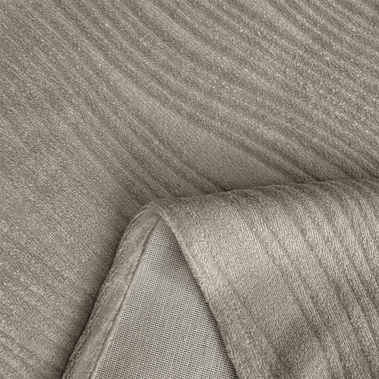 91家纺网 家纺一手货源 找家纺 灰鲸 2025新款纯色雕花牛奶绒床单单品床单床单单件 温妮-绅士灰