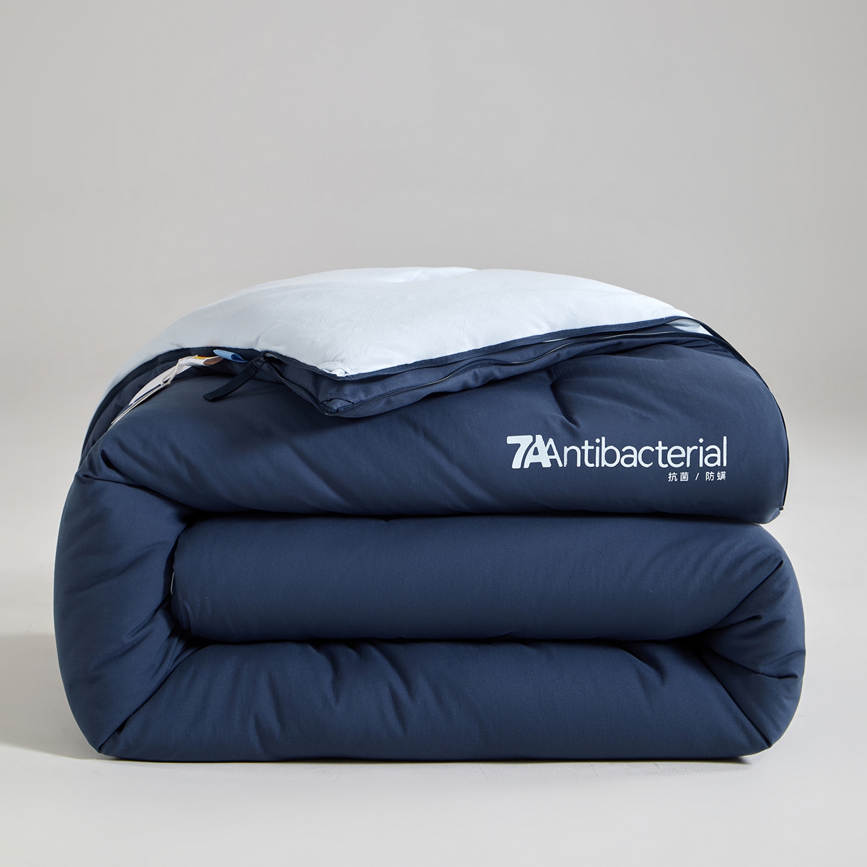 91家纺网 家纺一手货源 找家纺 （总）玛德琳 2025新款7A吸湿发热抗菌子母被被子被芯