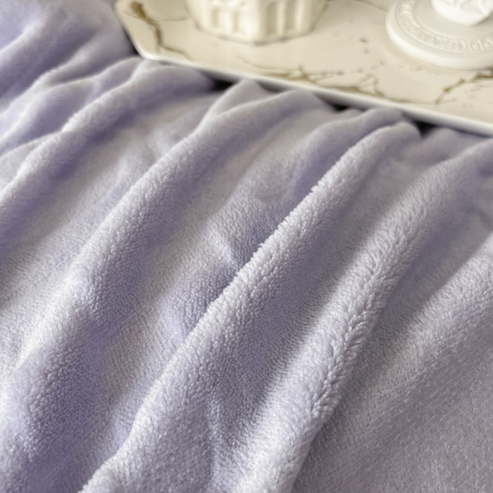 91家纺网 家纺一手货源 找家纺 艾佳 2025新款5D雕花牛奶绒拼角宽边工艺四件套-唯爱系列 唯爱-熏衣紫