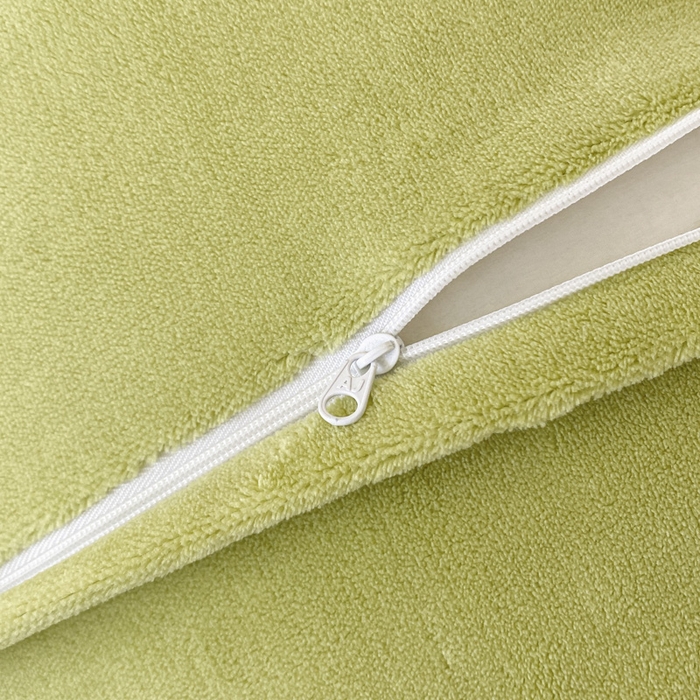 91家纺网 家纺一手货源 找家纺 艾佳 2025新款高克重超柔牛奶绒婴儿绒雕花烂花四件套-山茶花系列 山茶花-韩版奶油绿