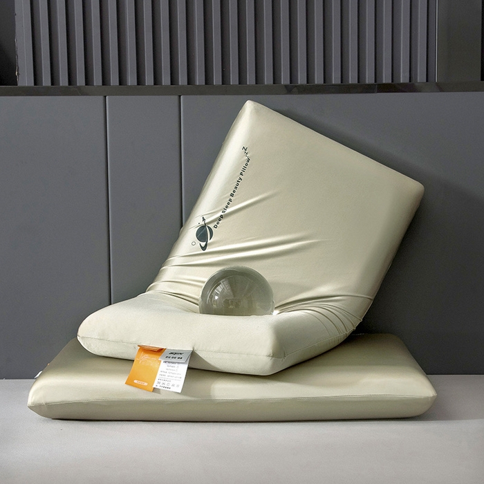 91家纺网 家纺一手货源 找家纺 （总）胜诗梵 2025新款冰亮丝枕