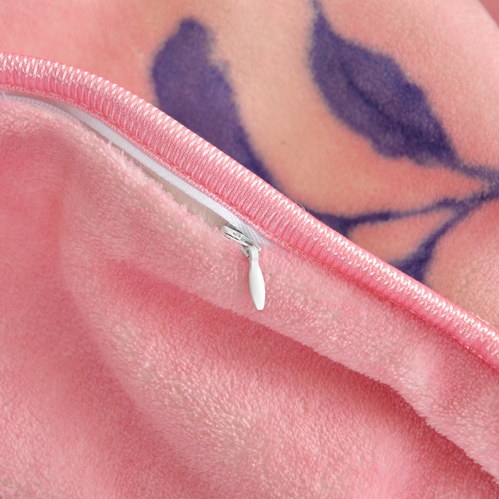 91家纺网 家纺一手货源 找家纺 雅芝蓝 2025新款8-9斤高克重印花牛奶绒四件套保暖绒套件直播爆款 粉漾花趣