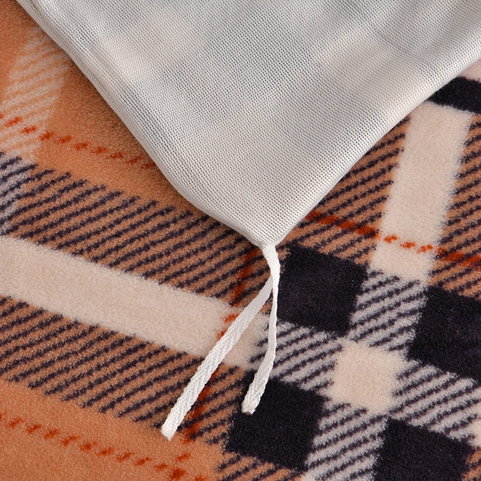 91家纺网 家纺一手货源 找家纺 雅芝蓝 2025新款8-9斤高克重印花牛奶绒四件套保暖绒套件直播爆款 暖橙格调