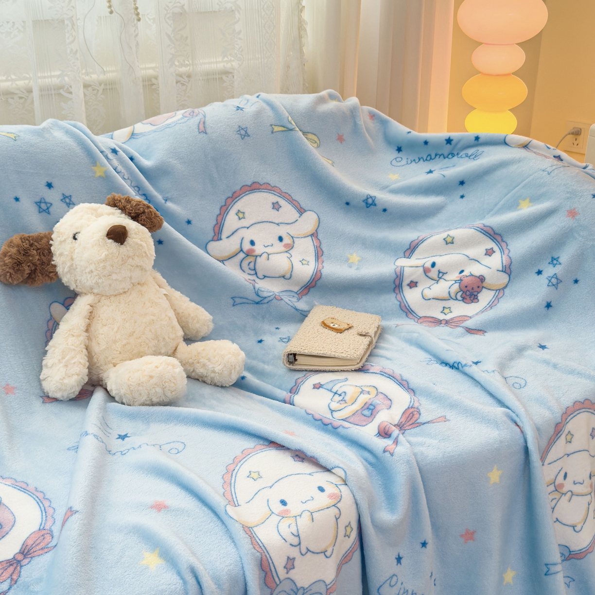 91家纺网 家纺一手货源 找家纺 （总）花满路 2025新款亲肤舒适卡通系列毛毯