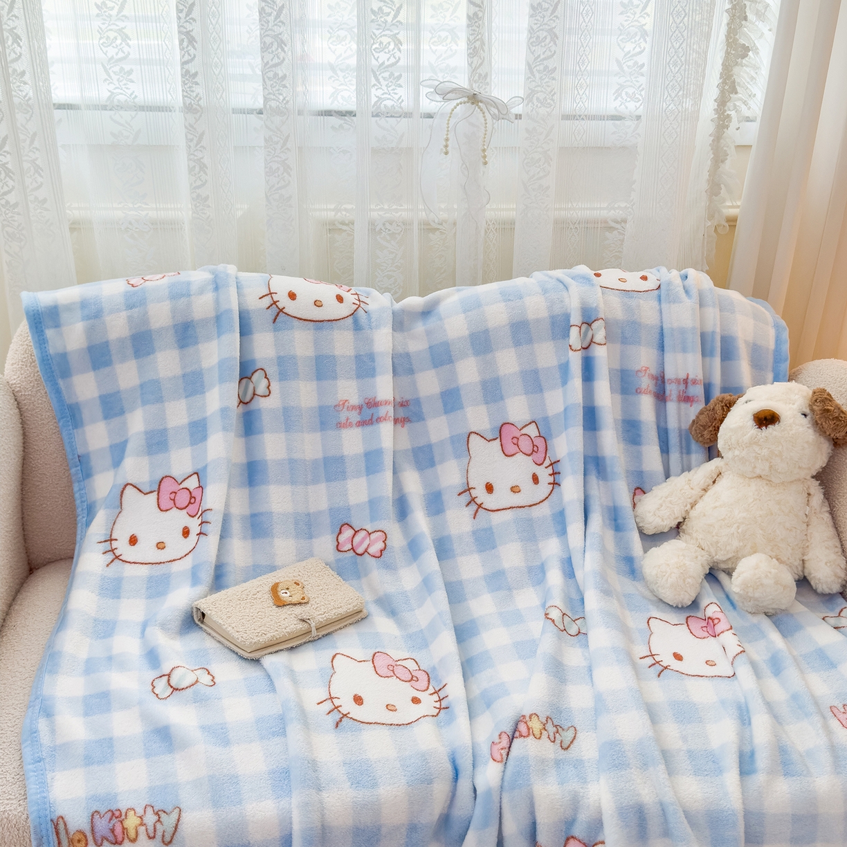 91家纺网 家纺一手货源 找家纺 （总）花满路 2025新款亲肤舒适卡通系列毛毯