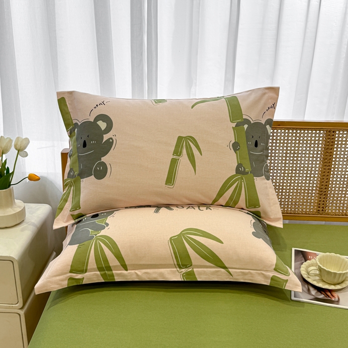 91家纺网 家纺一手货源 找家纺 丝芙妮家居（原乐视家纺） 2025新款全棉磨毛多规格单品套件系列-四件套 考拉