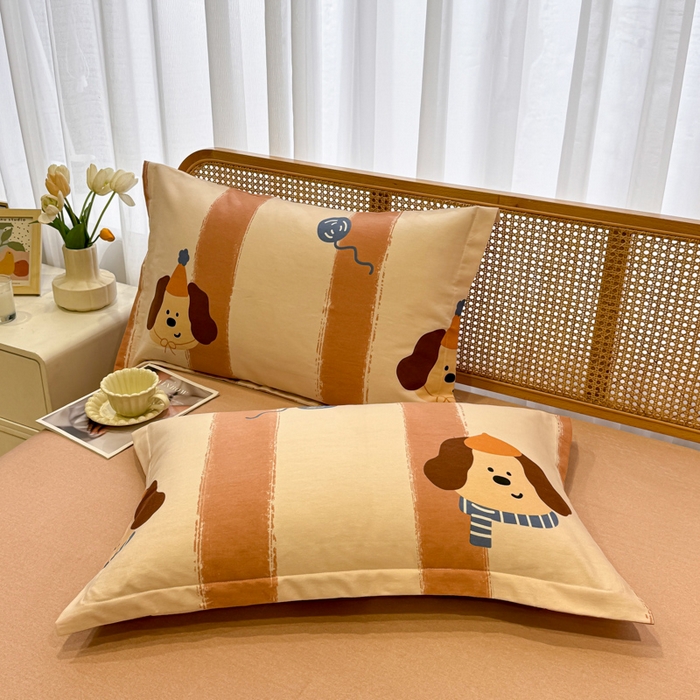 91家纺网 家纺一手货源 找家纺 丝芙妮家居（原乐视家纺） 2025新款全棉磨毛多规格单品套件系列-四件套 罗宾