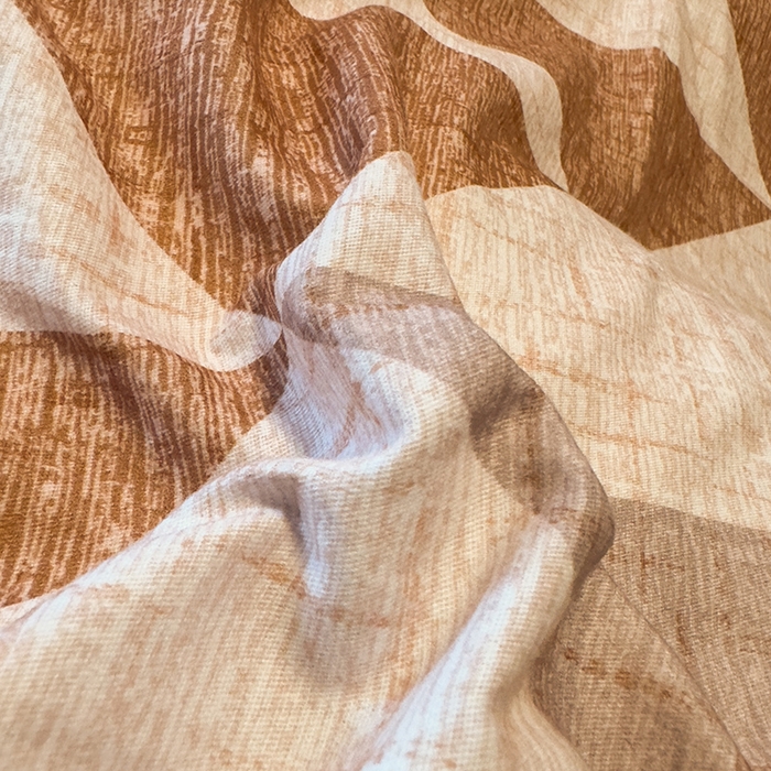 91家纺网 家纺一手货源 找家纺 丝芙妮家居（原乐视家纺） 2025新款全棉磨毛多规格单品套件系列-四件套 云漫-咖