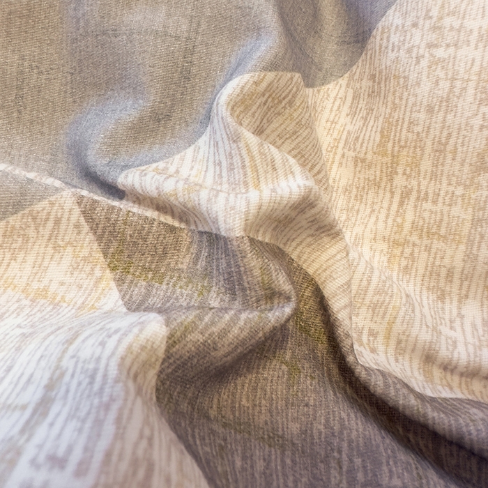 91家纺网 家纺一手货源 找家纺 丝芙妮家居（原乐视家纺） 2025新款全棉磨毛多规格单品套件系列-四件套 云漫-灰