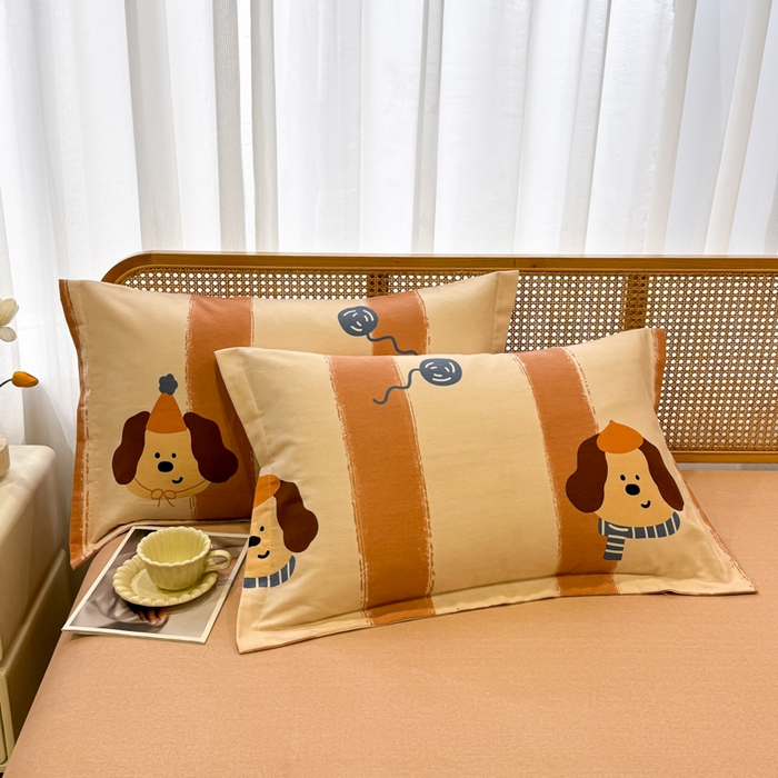 91家纺网 家纺一手货源 找家纺 丝芙妮家居（原乐视家纺） 2025新款全棉磨毛多规格单品套件系列-四件套 罗宾