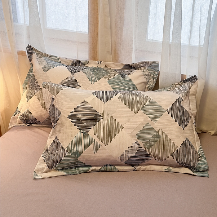 91家纺网 家纺一手货源 找家纺 丝芙妮家居（原乐视家纺） 2025新款全棉磨毛多规格单品套件系列-四件套 简森