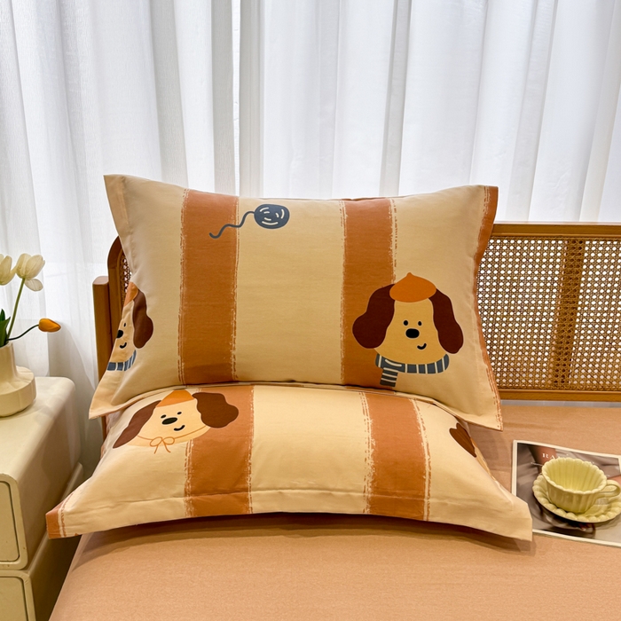 91家纺网 家纺一手货源 找家纺 丝芙妮家居（原乐视家纺） 2025新款全棉磨毛多规格单品套件系列-四件套 罗宾