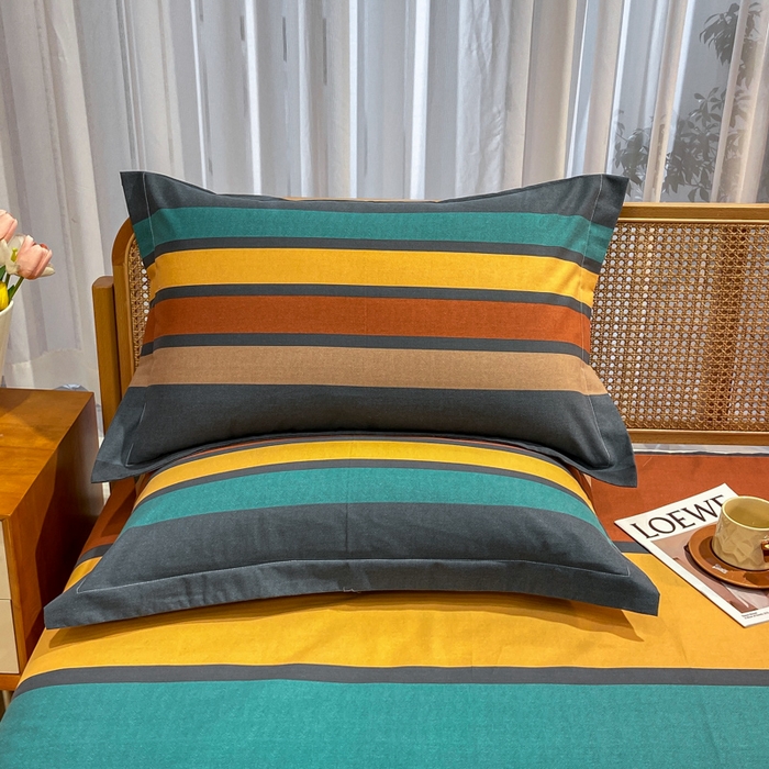 91家纺网 家纺一手货源 找家纺 丝芙妮家居（原乐视家纺） 2025新款全棉磨毛多规格单品套件系列-四件套 西海岸