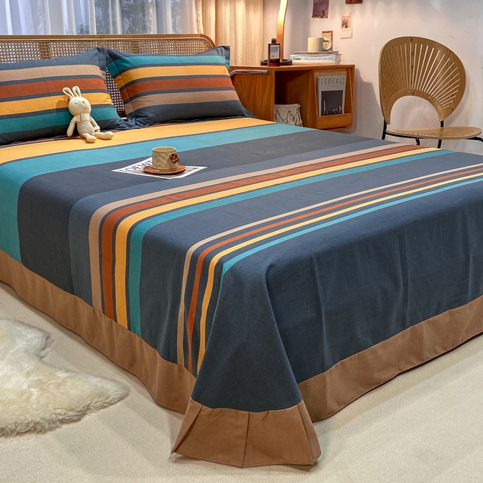 91家纺网 家纺一手货源 找家纺 丝芙妮家居（原乐视家纺） 2025新款全棉磨毛多规格单品套件系列-四件套 西海岸