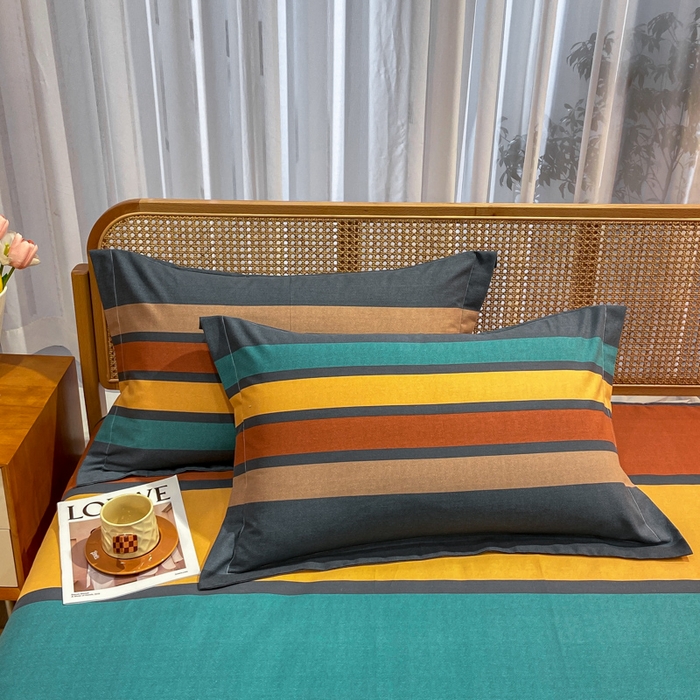 91家纺网 家纺一手货源 找家纺 丝芙妮家居（原乐视家纺） 2025新款全棉磨毛多规格单品套件系列-四件套 西海岸