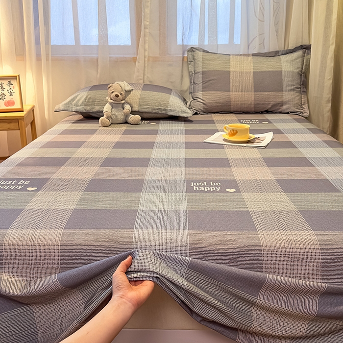 91家纺网 家纺一手货源 找家纺 丝芙妮家居（原乐视家纺） 2025新款全棉磨毛多规格单品床单 格言