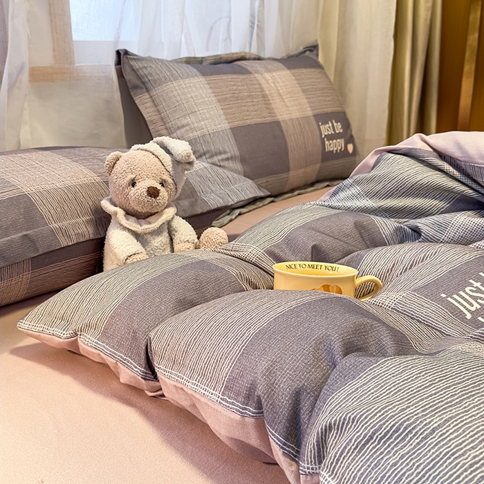 91家纺网 家纺一手货源 找家纺 丝芙妮家居（原乐视家纺） 2025新款全棉磨毛多规格单品床单 格言