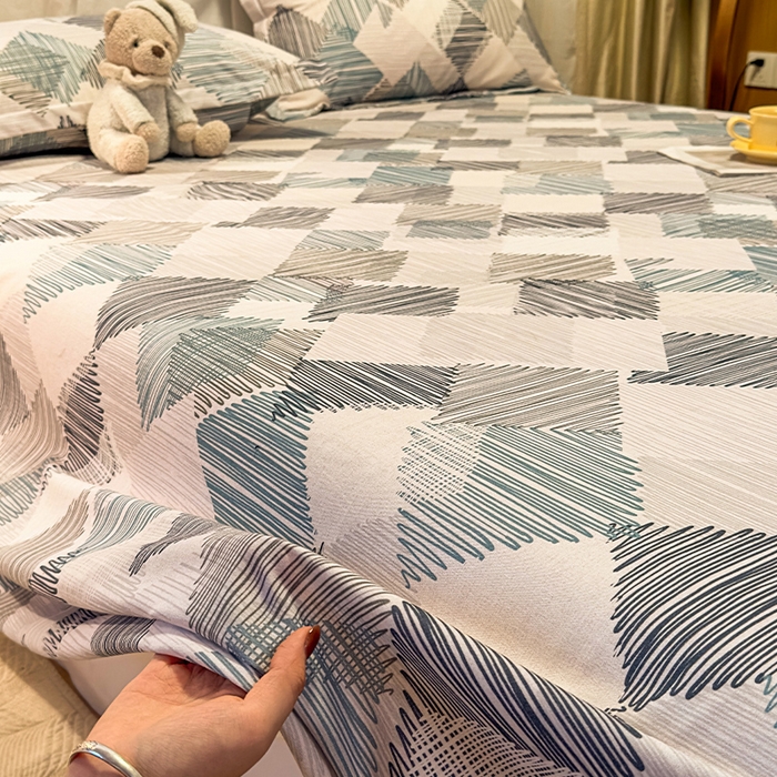 91家纺网 家纺一手货源 找家纺 丝芙妮家居（原乐视家纺） 2025新款全棉磨毛多规格单品床单 简森