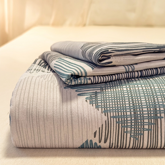 91家纺网 家纺一手货源 找家纺 丝芙妮家居（原乐视家纺） 2025新款全棉磨毛多规格单品床单 简森