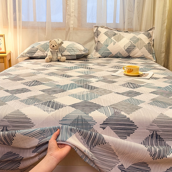 91家纺网 家纺一手货源 找家纺 丝芙妮家居（原乐视家纺） 2025新款全棉磨毛多规格单品床单 简森