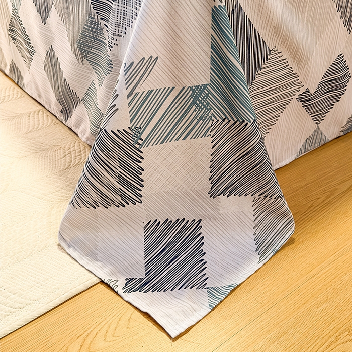 91家纺网 家纺一手货源 找家纺 丝芙妮家居（原乐视家纺） 2025新款全棉磨毛多规格单品床单 简森