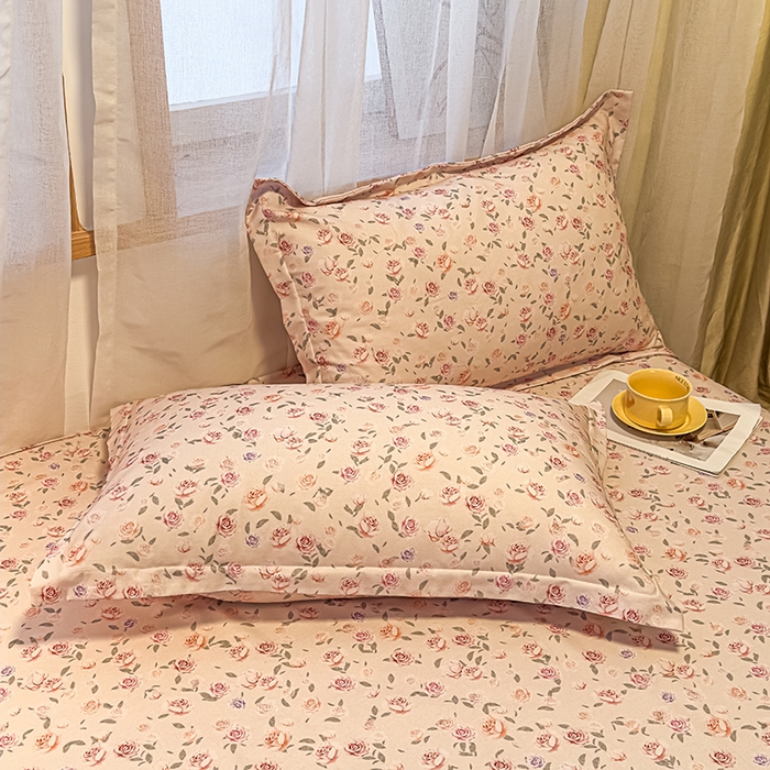 91家纺网 家纺一手货源 找家纺 丝芙妮家居（原乐视家纺） 2025新款全棉磨毛多规格单品床单 莫奈