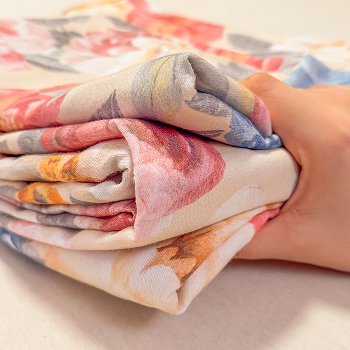 丝芙妮家居（原乐视家纺） 2025新款全棉磨毛多规格单品床单 锦簇