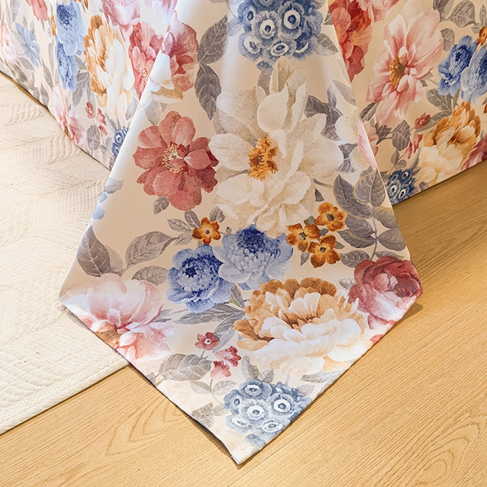 91家纺网 家纺一手货源 找家纺 丝芙妮家居（原乐视家纺） 2025新款全棉磨毛多规格单品床单 锦簇