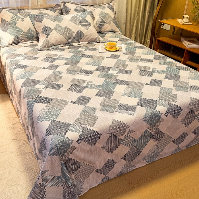 91家纺网 家纺一手货源 找家纺 丝芙妮家居（原乐视家纺） 2025新款全棉磨毛多规格单品床单 简森