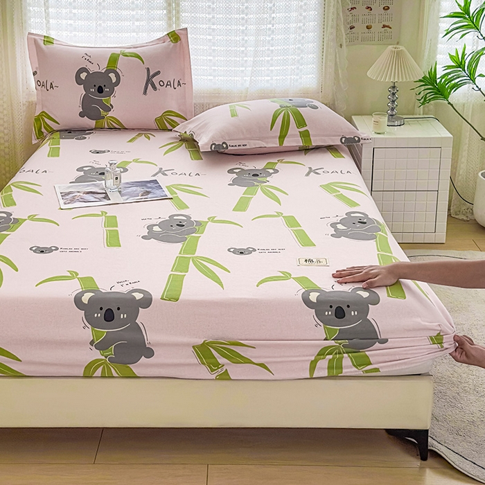 91家纺网 家纺一手货源 找家纺 丝芙妮家居（原乐视家纺） 2025新款全棉磨毛多规格单品床笠 考拉