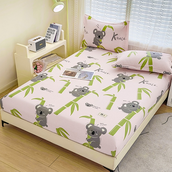 91家纺网 家纺一手货源 找家纺 丝芙妮家居（原乐视家纺） 2025新款全棉磨毛多规格单品床笠 考拉