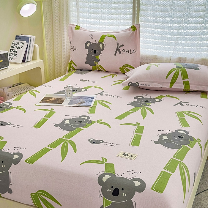 91家纺网 家纺一手货源 找家纺 丝芙妮家居（原乐视家纺） 2025新款全棉磨毛多规格单品床笠 考拉