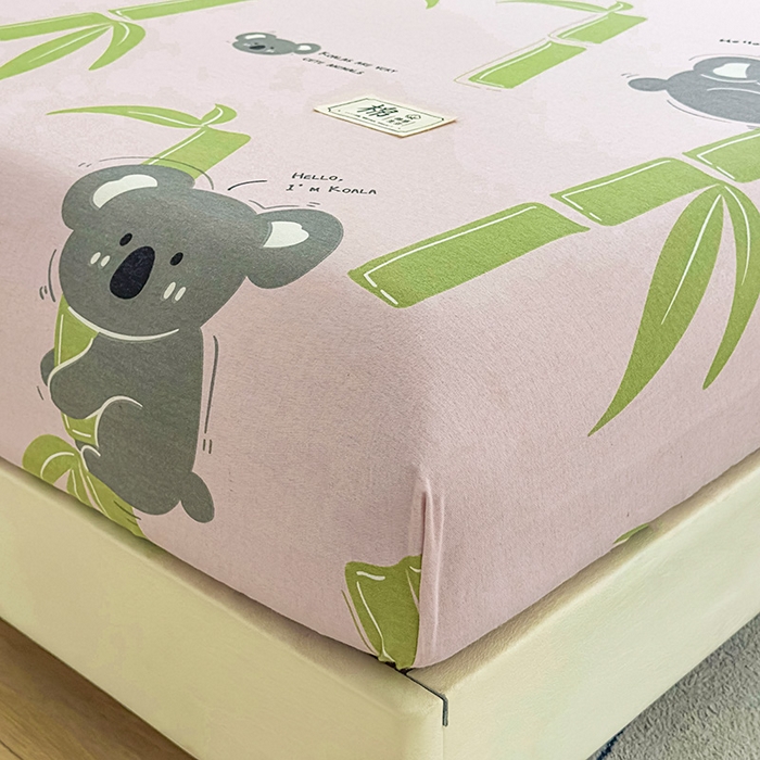 91家纺网 家纺一手货源 找家纺 丝芙妮家居（原乐视家纺） 2025新款全棉磨毛多规格单品床笠 考拉