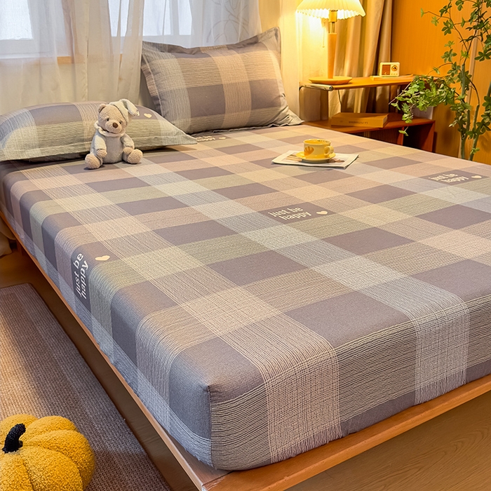 91家纺网 家纺一手货源 找家纺 丝芙妮家居（原乐视家纺） 2025新款全棉磨毛多规格单品床笠 格言