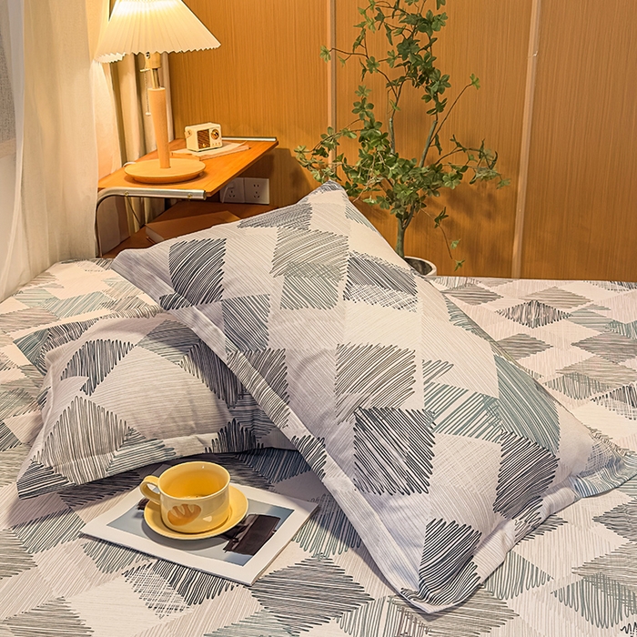 91家纺网 家纺一手货源 找家纺 丝芙妮家居（原乐视家纺） 2025新款全棉磨毛多规格单品床笠 简森