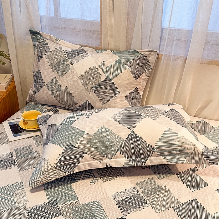 91家纺网 家纺一手货源 找家纺 丝芙妮家居（原乐视家纺） 2025新款全棉磨毛多规格单品床笠 简森