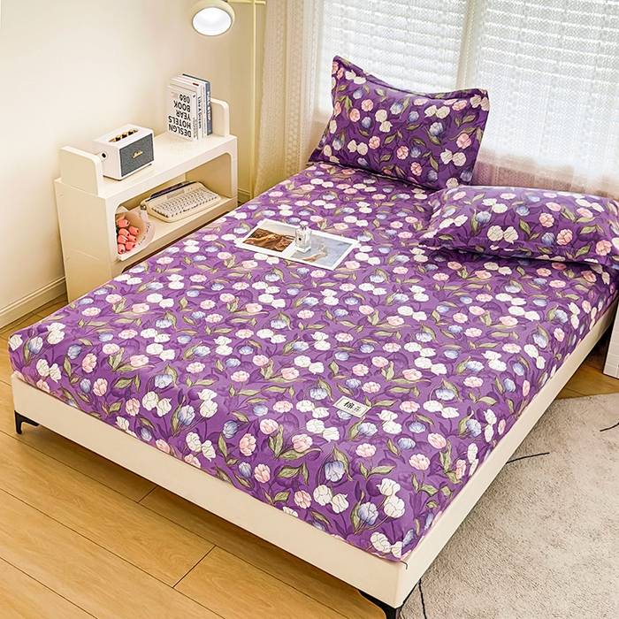 91家纺网 家纺一手货源 找家纺 丝芙妮家居（原乐视家纺） 2025新款全棉磨毛多规格单品床笠 云汐