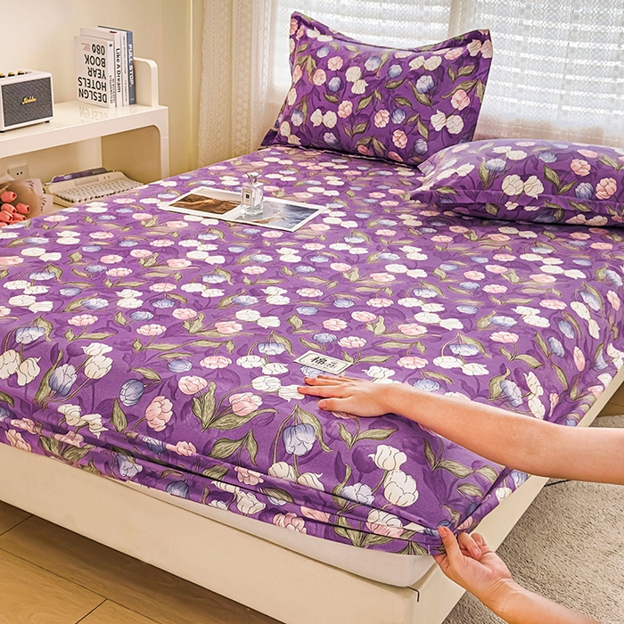 丝芙妮家居（原乐视家纺） 2025新款全棉磨毛多规格单品床笠 云汐