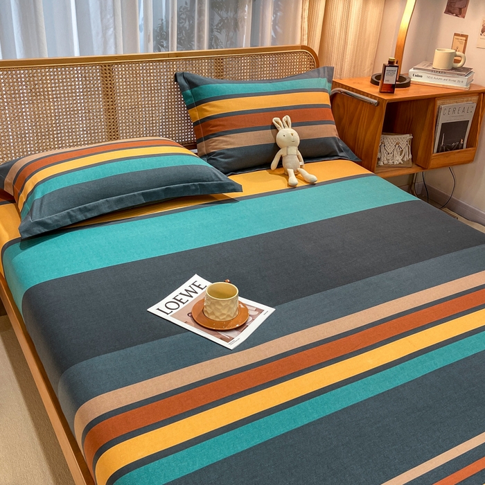 91家纺网 家纺一手货源 找家纺 丝芙妮家居（原乐视家纺） 2025新款全棉磨毛多规格单品床笠 西海岸