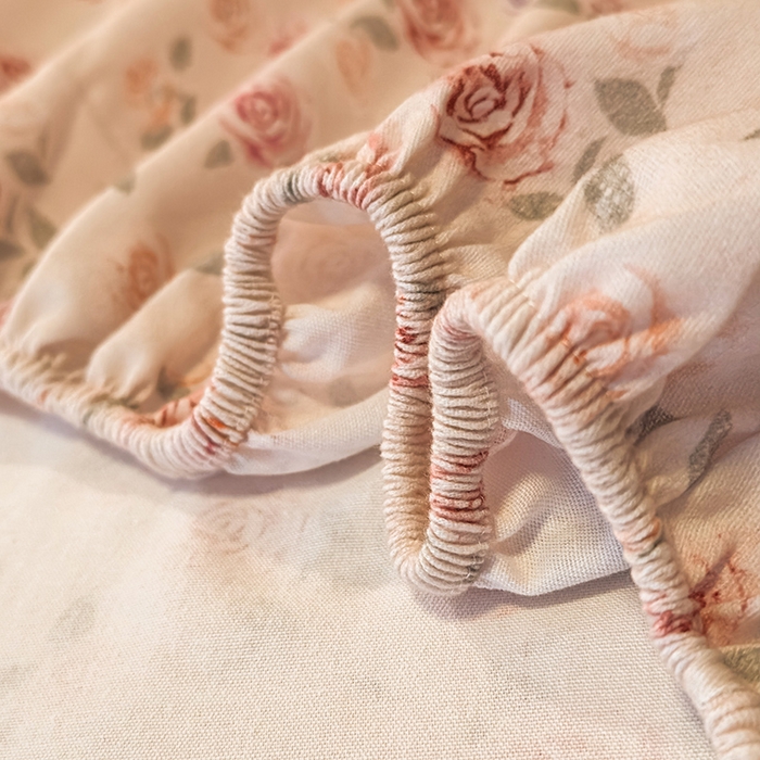 91家纺网 家纺一手货源 找家纺 丝芙妮家居（原乐视家纺） 2025新款全棉磨毛多规格单品床笠 莫奈