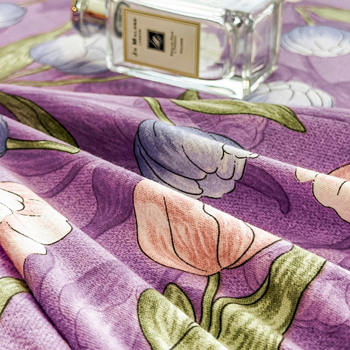 91家纺网 家纺一手货源 找家纺 丝芙妮家居（原乐视家纺） 2025新款全棉磨毛多规格单品床笠 云汐