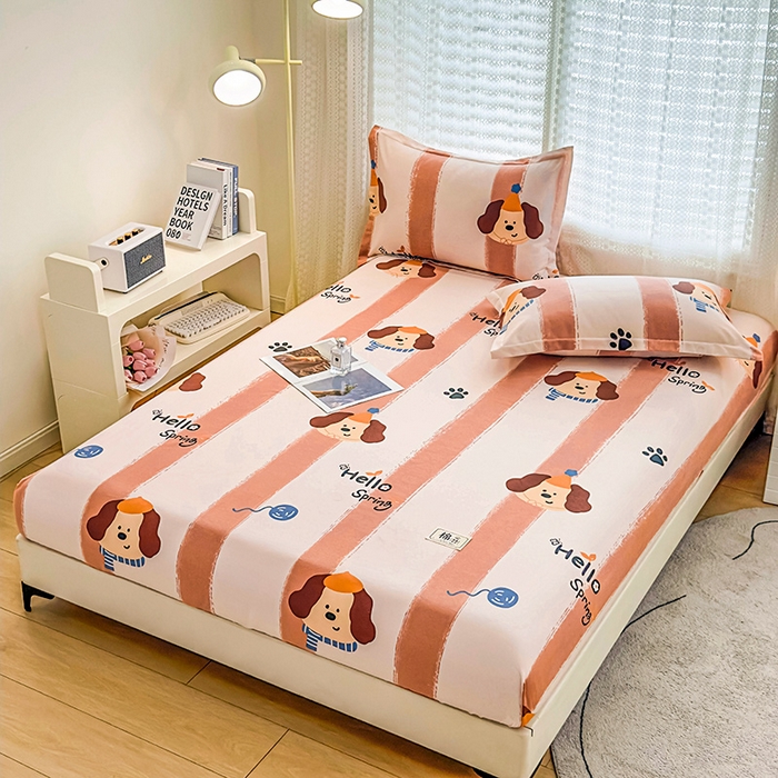 91家纺网 家纺一手货源 找家纺 丝芙妮家居（原乐视家纺） 2025新款全棉磨毛多规格单品床笠 罗宾