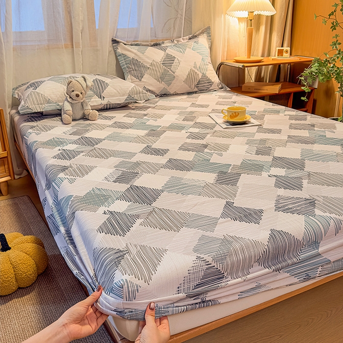 丝芙妮家居（原乐视家纺） 2025新款全棉磨毛多规格单品床笠 简森