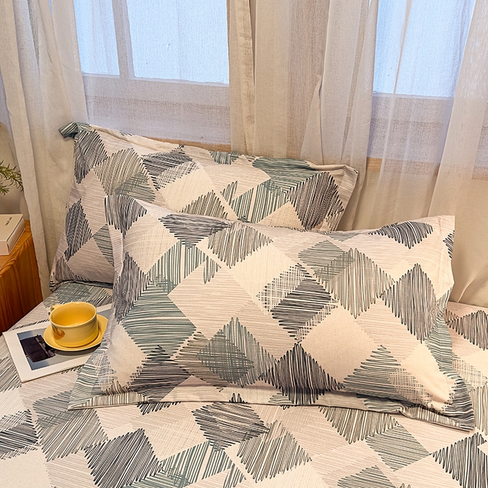 91家纺网 家纺一手货源 找家纺 丝芙妮家居（原乐视家纺） 2025新款全棉磨毛多规格单品床笠 简森