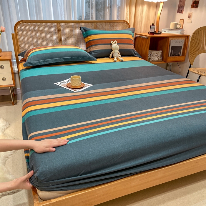 91家纺网 家纺一手货源 找家纺 丝芙妮家居（原乐视家纺） 2025新款全棉磨毛多规格单品床笠 西海岸