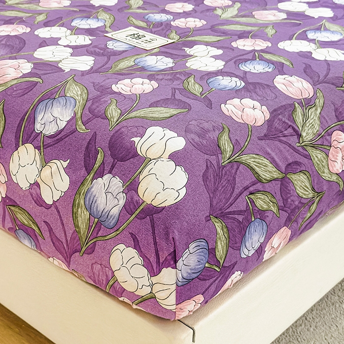 91家纺网 家纺一手货源 找家纺 丝芙妮家居（原乐视家纺） 2025新款全棉磨毛多规格单品床笠 云汐