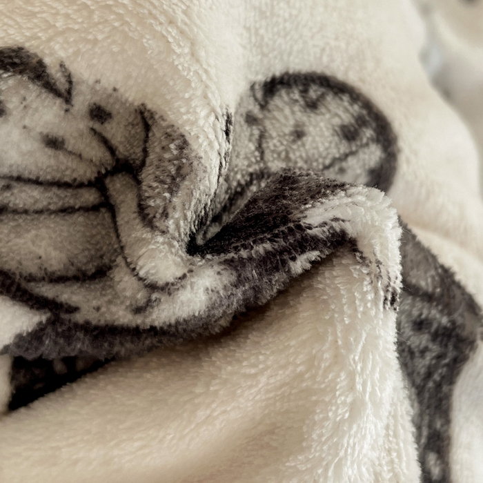 91家纺网 家纺一手货源 找家纺 逸林家纺《原希尔顿逸林》 2025新款牛奶绒床盖夹棉花边韩版印花单床盖三件套床盖单件床盖单品单床盖 床盖-蝴蝶意境