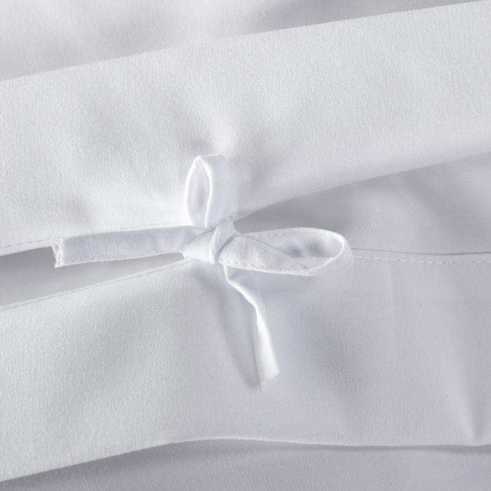 91家纺网 家纺一手货源 找家纺 （总）中乾酒店布草工厂店 2025新款120g磨毛高仿棉星级酒店宾馆民宿磨毛纯白三件套四件套